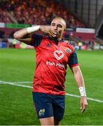 21 October 2017; Simon Zebo of Munster acknowledges supporters after the European Rugby Champions Cup Pool 4 Round 2 match between Munster and Racing 92 at Thomond Park in Limerick. Photo by Diarmuid Greene/Sportsfile