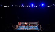21 October 2017; A general view during the Light-Heavyweight bout between Craig Richards and Norbert Szekeres at the SSE Arena in Belfast. Photo by David Fitzgerald/Sportsfile