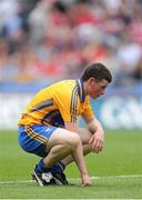 12 August 2012; Shane O'Brien, Clare, shows his disappointment after the game. Electric Ireland GAA Hurling All-Ireland Minor Championship Semi-Final, Clare v Dublin, Croke Park, Dublin. Picture credit: Pat Murphy / SPORTSFILE