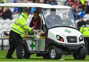 22 October 2017; Cian McWhinney of Nemo Rangers is removed from the pitch by medical staff during the Cork County Senior Football Championship Final Replay match between St Finbarr's and Nemo Rangers at Páirc Uí Chaoimh in Cork. Photo by Eóin Noonan/Sportsfile