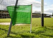 22 October 2017; A general view of a goal flag prior to the Waterford County Senior Hurling Final match between Ballygunner and De La Salle at Walsh Park in Waterford. Photo by Seb Daly/Sportsfile