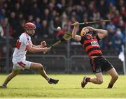 22 October 2017; Adam Farrell of De La Salle in action against Brian O’Sullivan of Ballygunner, during the Waterford County Senior Hurling Final match between Ballygunner and De La Salle at Walsh Park in Waterford. Photo by Seb Daly/Sportsfile
