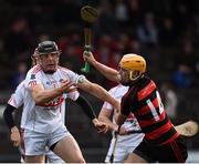 22 October 2017; Kevin Moran of De La Salle in action against Brian O’Sullivan of Ballygunner during the Waterford County Senior Hurling Final match between Ballygunner and De La Salle at Walsh Park in Waterford. Photo by Seb Daly/Sportsfile