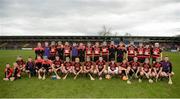 22 October 2017; Ballygunner squad prior to the Waterford County Senior Hurling Final match between Ballygunner and De La Salle at Walsh Park in Waterford. Photo by Seb Daly/Sportsfile
