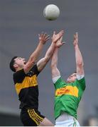 22 October 2017; Daithí Casey of Dr. Crokes in action against Mark Griffin of South Kerry during the Kerry County Senior Football Championship Final match between Dr. Crokes and South Kerry at Austin Stack Park, Tralee in Kerry. Photo by Brendan Moran/Sportsfile