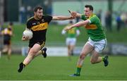 22 October 2017; Daithí Casey of Dr. Crokes in action against Mark Griffin of South Kerry, during the Kerry County Senior Football Championship Final match between Dr. Crokes and South Kerry at Austin Stack Park, Tralee in Kerry. Photo by Brendan Moran/Sportsfile