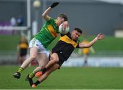 22 October 2017; Micheál Burns of Dr. Crokes in action against Robert Wharton of South Kerry, during the Kerry County Senior Football Championship Final match between Dr. Crokes and South Kerry at Austin Stack Park, Tralee in Kerry. Photo by Brendan Moran/Sportsfile
