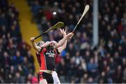 22 October 2017; Garret Sinnott of Oulart-The Ballagh in action against Patrick C'Connor of St Martin's, during the Wexford County Senior Hurling Championship Final match between Oulart-The Ballagh and St Martin's GAA Club at Innovate Wexford Park in Wexford. Photo by Matt Browne/Sportsfile