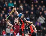 22 October 2017; Garret Sinnott and Martin Og Storey of Oulart-The Ballagh in action against Anthony Roche of St Martin's during the Wexford County Senior Hurling Championship Final match between Oulart-The Ballagh and St Martin's GAA Club at Innovate Wexford Park in Wexford. Photo by Matt Browne/Sportsfile