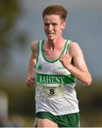 22 October 2017; Kevin Dooney, Raheny Shamrock A.C.,  on his way to a fourth place finish in the Senior Men's event during the Autumn Open Cross Country Festival at the National Sports Campus in Abbotstown, Dublin. Photo by Cody Glenn/Sportsfile