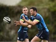 23 October 2017; Leinster's Robbie Henshaw during squad training at UCD in Dublin. Photo by Seb Daly/Sportsfile