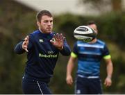 23 October 2017; Leinster's Sean O'Brien during squad training at UCD in Dublin. Photo by Seb Daly/Sportsfile