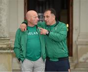 15 August 2012; Team Ireland boxing team manager Des Donnelly and boxing technical & tactical head coach Zaur Antia at a Team Ireland London 2012 Olympic Games Government reception in Farmleigh House, Phoenix Park, Dublin. Picture credit: Ray McManus / SPORTSFILE