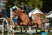 15 August 2012; Conor Swail, Ireland, competing on Lansdowne, during the Irish Sports Council Classic. Dublin Horse Show 2012, Main Arena, RDS, Ballsbridge, Dublin. Picture credit: Matt Browne / SPORTSFILE