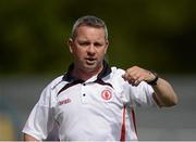 30 June 2012; Tyrone manager Michael Donnelly. Electric Ireland Ulster GAA Football Minor Championship Semi-Final, Derry v Tyrone, St Tiernach's Park, Clones, Co. Monaghan. Picture credit: Oliver McVeigh / SPORTSFILE