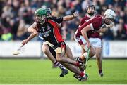 22 October 2017; Shaun Murphy of Oulart-The Ballagh in action against Jack O'Connor of St Martin's during the Wexford County Senior Hurling Championship Final match between Oulart-The Ballagh and St Martin's GAA Club at Innovate Wexford Park in Wexford. Photo by Matt Browne/Sportsfile