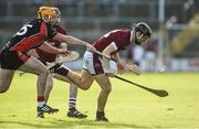 22 October 2017; Ciaran Lyng of St Martin's in action against Eoin Moore of Oulart-The Ballagh during the Wexford County Senior Hurling Championship Final match between Oulart-The Ballagh and St Martin's GAA Club at Innovate Wexford Park in Wexford. Photo by Matt Browne/Sportsfile