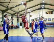 21 October 2017; Stephen James of Black Amber Templeogue during the Hula Hoops Men’s Pat Duffy National Cup match between Black Amber Templeogue and Belfast Star at Oblate Hall in Inchicore, Dublin. Photo by Cody Glenn/Sportsfile