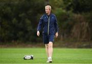 23 October 2017; Leinster head coach Leo Cullen during squad training at UCD in Dublin. Photo by Seb Daly/Sportsfile