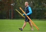 23 October 2017; Leinster senior coach Stuart Lancaster during squad training at UCD in Dublin. Photo by Seb Daly/Sportsfile
