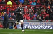 21 October 2017; Peter O’Mahony of Munster warms up prior to the European Rugby Champions Cup Pool 4 Round 2 match between Munster and Racing 92 at Thomond Park in Limerick. Photo by Diarmuid Greene/Sportsfile