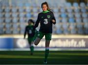 24 October 2017; Tyler Toland of the Republic of Ireland prior to the 2019 FIFA Women's World Cup Qualifier Group 3 match between Slovakia and Republic of Ireland at the National Training Centre in Senec, Slovakia. Photo by Stephen McCarthy/Sportsfile