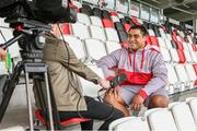 24 October 2017; Rodney Ah You in attendance during an Ulster Rugby Press Conference at Kingspan Stadium, in Belfast. Photo by John Dickson/Sportsfile