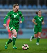24 October 2017; Amber Barrett of the Republic of Ireland during the 2019 FIFA Women's World Cup Qualifier Group 3 match between Slovakia and Republic of Ireland at the National Training Centre in Senec, Slovakia. Photo by Stephen McCarthy/Sportsfile