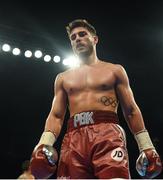 21 October 2017; Josh Kelly during his Welterweight bout against Jose Luis Zuniga at the SSE Arena in Belfast. Photo by David Fitzgerald/Sportsfile
