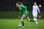 24 October 2017; Katie McCabe of the Republic of Ireland during the 2019 FIFA Women's World Cup Qualifier Group 3 match between Slovakia and Republic of Ireland at the National Training Centre in Senec, Slovakia. Photo by Stephen McCarthy/Sportsfile