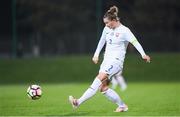 24 October 2017; Lucie Haršányová of Slovakia during the 2019 FIFA Women's World Cup Qualifier Group 3 match between Slovakia and Republic of Ireland at the National Training Centre in Senec, Slovakia. Photo by Stephen McCarthy/Sportsfile
