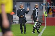 5 August 2012; Manchester City manager Roberto Mancini during the game. Soccer Friendly, Limerick FC v Manchester City, Thomond Park, Limerick. Picture credit: Diarmuid Greene / SPORTSFILE