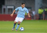 5 August 2012; Marcos Lopes, Manchester City. Soccer Friendly, Limerick FC v Manchester City, Thomond Park, Limerick. Picture credit: Diarmuid Greene / SPORTSFILE
