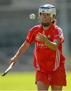18 August 2012; Jennifer O'Leary, Cork, in action against Martina Conroy, Galway. All-Ireland Senior Camogie Championship Semi-Final, Cork v Galway, Nowlan Park, Kilkenny. Picture credit: Matt Browne / SPORTSFILE