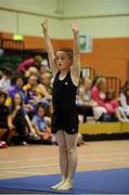 19 August 2012; Conor Donnelly, from Letterkenny, Co. Donegal, competing in the Boy's U.12 Gymnastics during the Community Games national finals. Athlone, Co Westmeath. Picture credit: David Maher / SPORTSFILE
