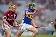 19 August 2012; Stephen Cahill, Tipperary, in action against Paul Killeen, Galway. Electric Ireland GAA Hurling All-Ireland Minor Championship Semi-Final, Galway v Tipperary, Croke Park, Dublin. Picture credit: Ray McManus / SPORTSFILE