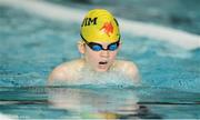 19 August 2012; David McKeown, from Leixlip Co. Kildare, competing during the U.12 Boy's Breaststroke, during the Community Games national finals. Athlone, Co Westmeath. Picture credit: David Maher / SPORTSFILE