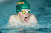 19 August 2012; Dylan Clancy, from Kinlough, Co. Leitrim, competing during the U.12 Boy's Breaststroke, during the Community Games national finals. Athlone, Co Westmeath. Picture credit: David Maher / SPORTSFILE