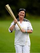 19 August 2012; Siobhan Heaney carries the Olympic torch during the Community Games national finals. Athlone, Co Westmeath. Picture credit: David Maher / SPORTSFILE
