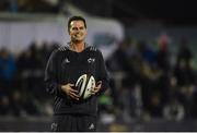 27 October 2017; Munster Director of Rugby Rassie Erasmus prior to the Guinness PRO14 Round 7 match between Connacht and Munster at The Sportsground in Galway. Photo by Diarmuid Greene/Sportsfile