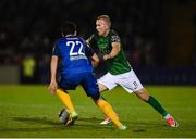 27 October 2017; Stephen Dooley of Cork City in action against Darragh Noone of Bray Wanderers during the SSE Airtricity League Premier Division match between Cork City and Bray Wanderers at Turners Cross, in Cork. Photo by Seb Daly/Sportsfile
