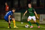 27 October 2017; Stephen Dooley of Cork City in action against Calvin Rogers of Bray Wanderers during the SSE Airtricity League Premier Division match between Cork City and Bray Wanderers at Turners Cross, in Cork. Photo by Seb Daly/Sportsfile