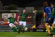 27 October 2017; Conor McCormack of Cork City shoots to score his side's first goal, during the SSE Airtricity League Premier Division match between Cork City and Bray Wanderers at Turners Cross, in Cork. Photo by Eóin Noonan/Sportsfile