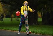 28 October 2017; Ghosts, ghouls and goblins celebrates Halloween at a special fancy dress Tralee parkrun in partnership with Vhi. Pictured at the Tralee parkrun is Martin Boyd from Tralee Co. Kerry, where Vhi hosted a special event to celebrate their partnership with parkrun Ireland.Vhi provided walkers, joggers, runners and volunteers at Tralee parkrun with a variety of refreshments in the Vhi Relaxation Area at the finish line. A qualified physiotherapist was also available to guide participants through a post event stretching routine to ease those aching muscles.Parkruns take place over a 5km course weekly, are free to enter and are open to all ages and abilities, providing a fun and safe environment to enjoy exercise. To register for a parkrun near you visit www.parkrun.ie. New registrants should select their chosen event as their home location. You will then receive a personal barcode which acts as your free entry to any parkrun event worldwide. Photo by Eóin Noonan/Sportsfile