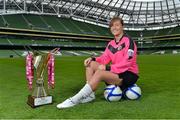 20 August 2012; In attendance at the launch of the Bus Éireann National Women's League 2012 is Kylie Murphy, Wexford Youths. Aviva Stadium, Lansdowne Road, Dublin. Picture credit: Barry Cregg / SPORTSFILE