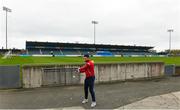 28 October 2017; Shane Stapleton of Cuala warming up before the start of the Dublin County Senior Club Hurling Championship Final match between Cuala and Kilmacud Crokes at Parnell Park in Dublin. Photo by Matt Browne/Sportsfile