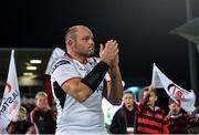 28 October 2017; Rory Best of Ulster ahead of the Guinness PRO14 Round 7 match between Ulster and Leinster at the Kingspan Stadium in Belfast. Photo by Ramsey Cardy/Sportsfile