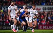 28 October 2017; Charles Piutau of Ulster breaks the tackle from Ross Byrne of Leinster during the Guinness PRO14 Round 7 match between Ulster and Leinster at Kingspan Stadium in Belfast. Photo by David Fitzgerald/Sportsfile
