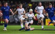 28 October 2017; Luke Marshall of Ulster is tackled by Rory O'Loughlin of Leinster during the Guinness PRO14 Round 7 match between Ulster and Leinster at Kingspan Stadium in Belfast. Photo by David Fitzgerald/Sportsfile
