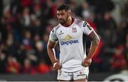 28 October 2017; A dejected Charles Piutau of Ulster following the Guinness PRO14 Round 7 match between Ulster and Leinster at Kingspan Stadium in Belfast. Photo by David Fitzgerald/Sportsfile